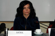 Icelandic singer Björk