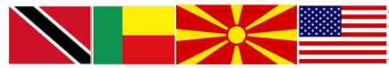 macedonia_trinidad_tobago_benin_us_flags