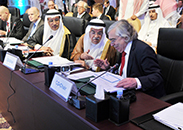 L-R: L-R: Ali bin Ibrahim Al-Naimi, Minister of Petroleum and Mineral Resources, Saudi Arabia, and CSLF Ministerial Co-Chair, and Ernest Moniz, Secretary of Energy, US, and CSLF Ministerial Co-Chair, and Ernest Moniz, Secretary of Energy, US, and CSLF Ministerial Co-Chair 