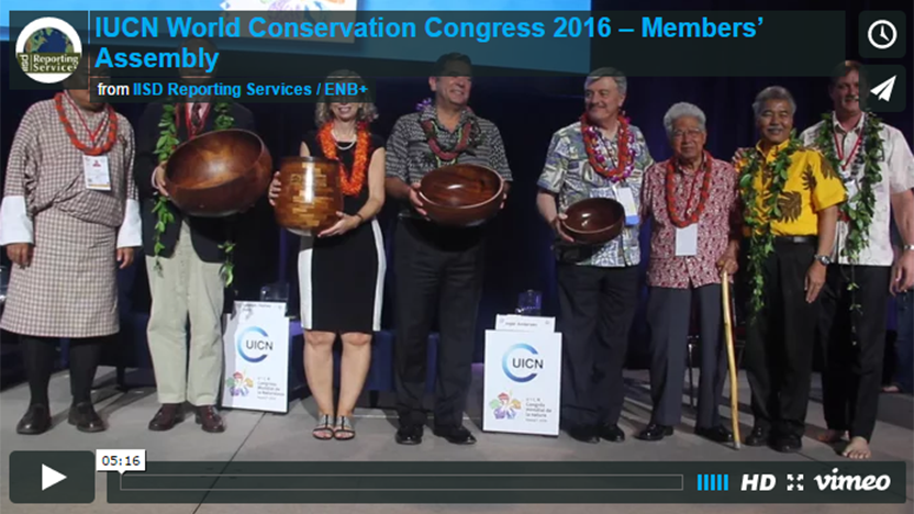 2016 IUCN World Conservation Congress | IUCN Members' Assembly