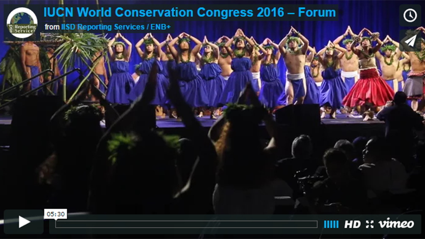IUCN World Conservation Congress 2016 – Forum Video