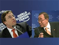  Davos Climate Focus: Ban Urges Leaders to Think Green & Steiner Promotes Design for Good 